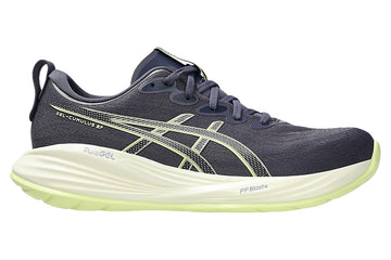 Asics Gel-Cumulus 27 D Indigo Fog/Lucid Yellow Mens #color_blue-dark-navy